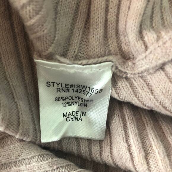 IRIS Dolman Sleeve Pink Pullover Sweater M - Picture 10 of 12